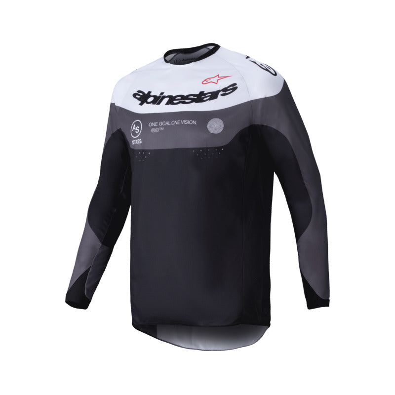 ALPINESTARS  PRO-DURA JERSEY - BLACK/ WHITE
