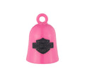 Harley-Davidson Black Bar & Shield Logo Ride Bell, Hot Pink Plated Brass