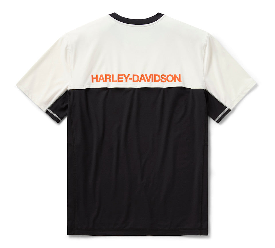Men's H-D TECH Vented Short Sleeve Knit Crew