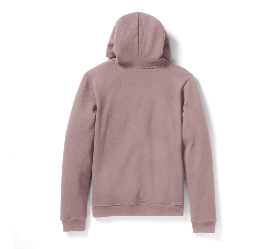 Women's H-D Standard Bar & Shield Pullover Hoodie - Dusty Mauve