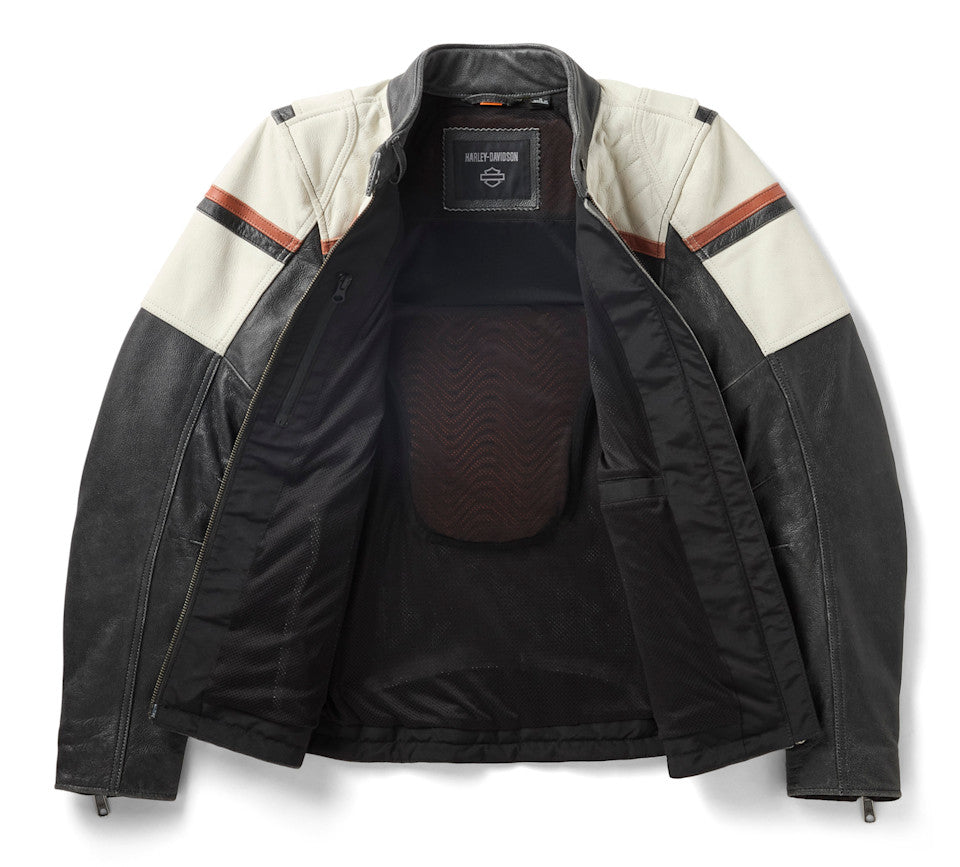 Women's H-D Miss Enthusiast III Leather Riding Jacket