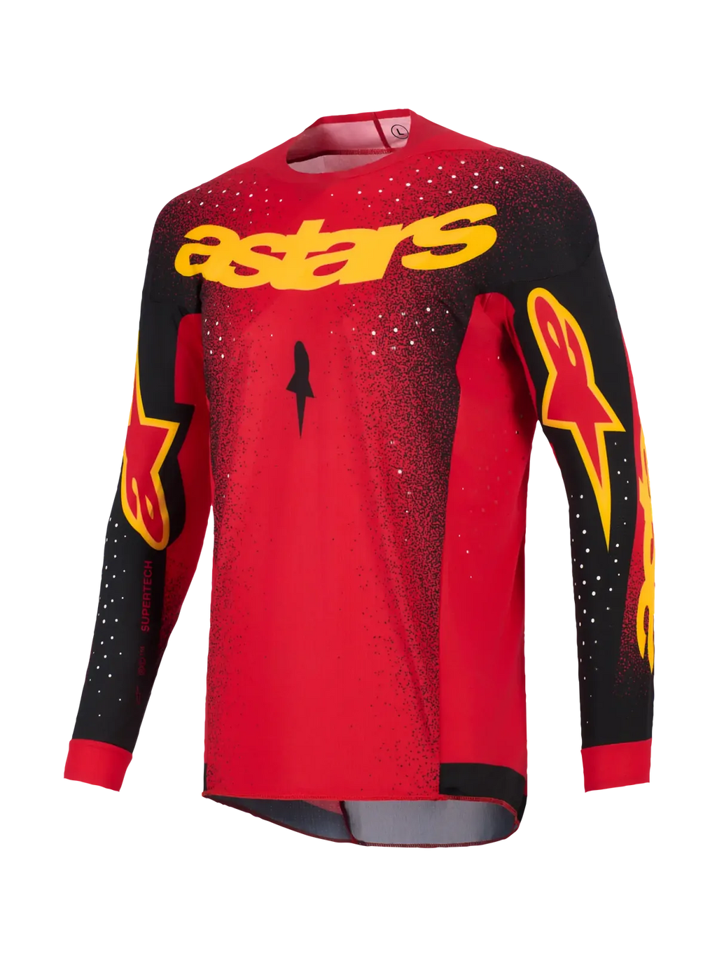 Alpinestars Supertech Scenz MX Jersey - Red/Black/Yellow