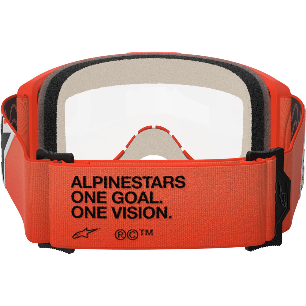 Alpinestars Vision 5 Corp Orange Clear Goggles