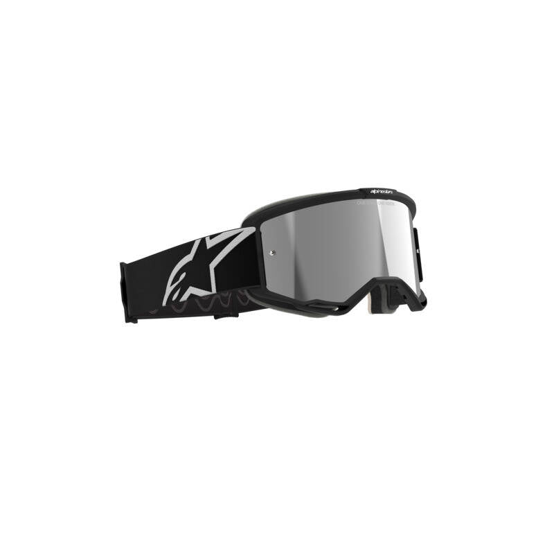 Alpinestars Vision 5 Corp Goggle - Mirror Silver Lens - Black