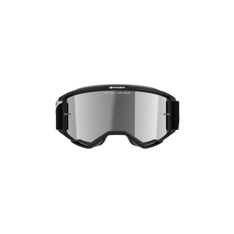 Alpinestars Vision 5 Corp Goggle - Mirror Silver Lens - Black