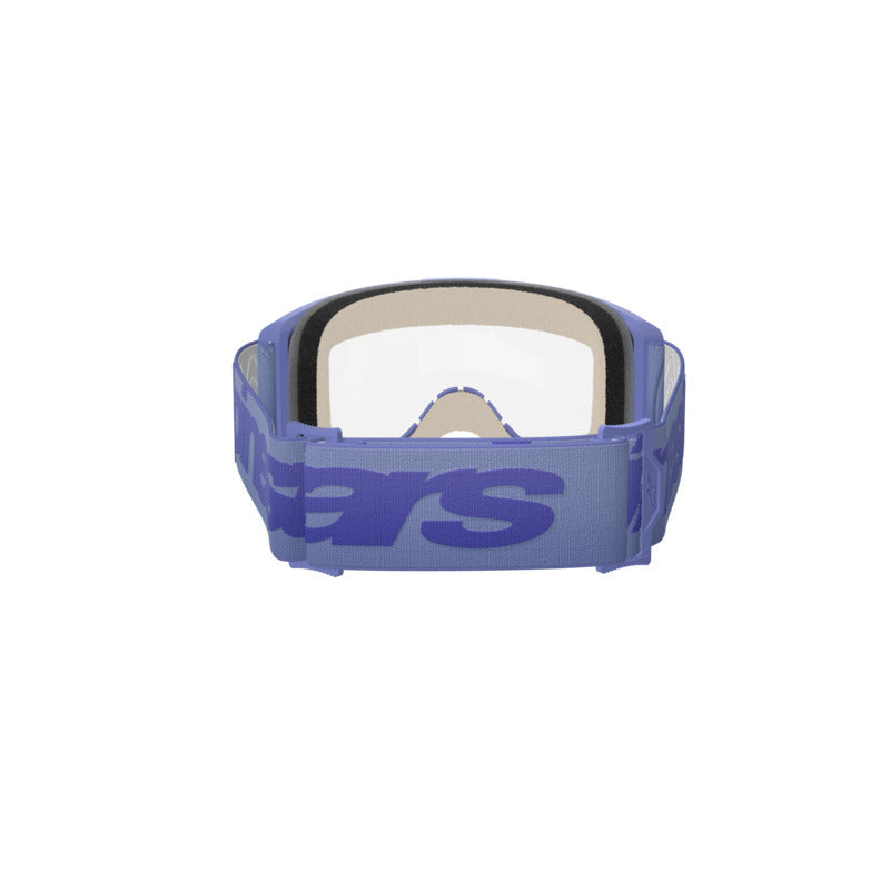 Alpinestars Vision 5 Wordmark Goggle - Purple/Clear Lens