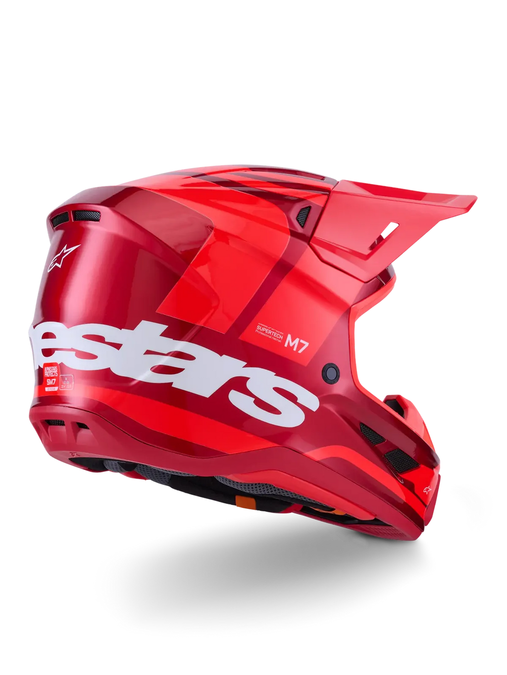 Alpinestars SM-7 Core MX Helmet - Red