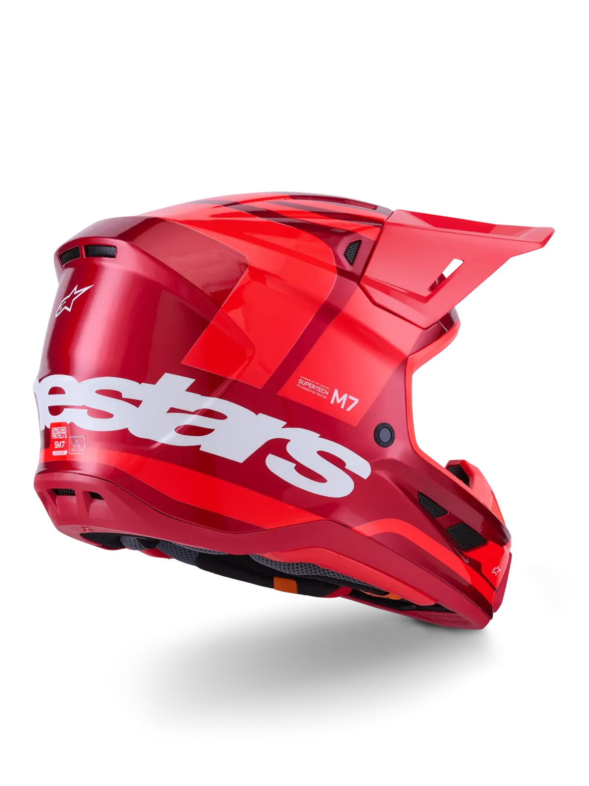 Alpinestars SM-7 Core MX Helmet - Red