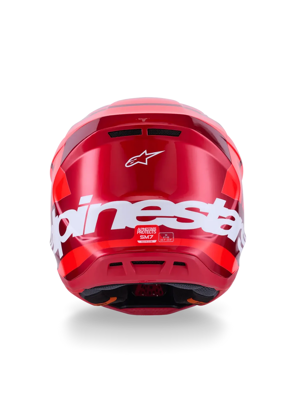 Alpinestars SM-7 Core MX Helmet - Red