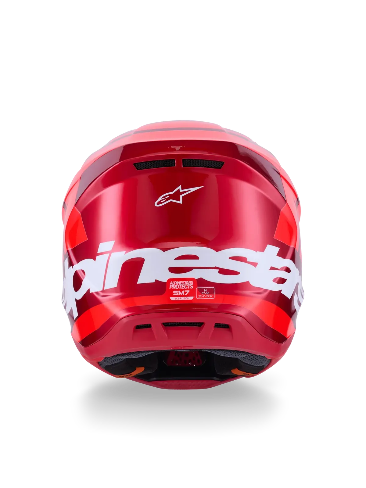 Alpinestars SM-7 Core MX Helmet - Red