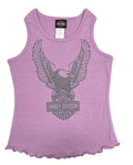 Harley-Davidson® Toddler Girls Eagle Rib Tank Top