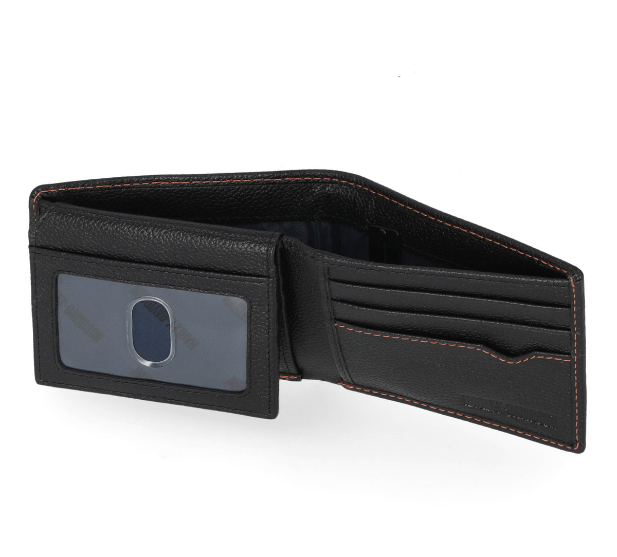 Harley-Davidson Mens Classic Leather Skull Passcase