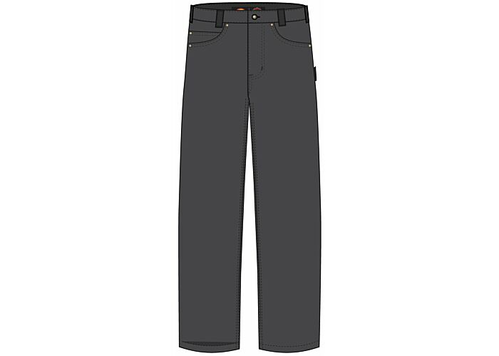 HARLEY-DAVIDSON MENS DICKIES X H-D FLEX FIT DOUBLE POCKET CARPENTER PANT