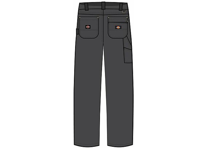 HARLEY-DAVIDSON MENS DICKIES X H-D FLEX FIT DOUBLE POCKET CARPENTER PANT