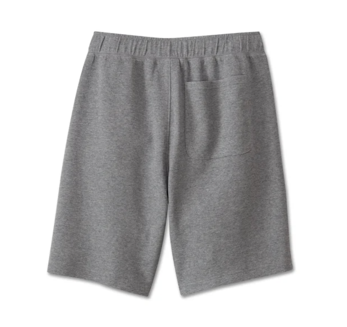 Men's Bar & Shield Fleece Shorts- Heather Grey
