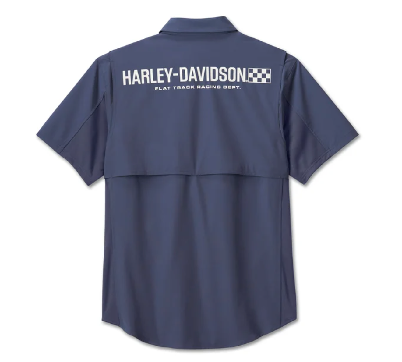 Men's Wicked Short Sleeved Performance Shirt - Ombre Blue