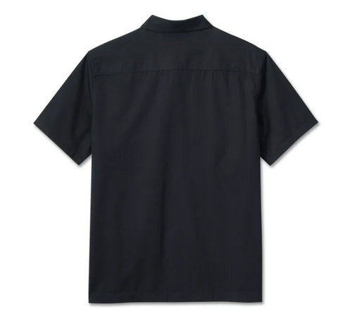 #1 Racing Short Sleeve Shirt para hombre - Black Beauty