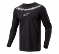 Alpinestars Fluid Graphite Jersey - Black/Silver