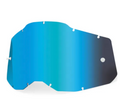 100% Racecraft2, Accuri 2 & Strata2 Mirror Blue Lens