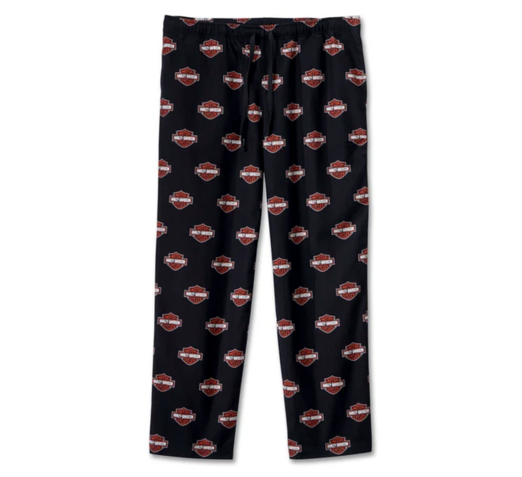 Men's Bar & Shield Long Sleeve Pajama Set
