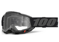 100% Accuri 2 OTG Goggle Black - Clear Lens