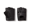 Men's H-D Fingerless Leather Riding Gloves