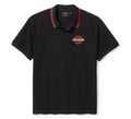 Bar & Shield Pique Polo