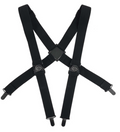 Harley-Davidson® Men's Bar & Shield Adjustable Elastic Suspenders - Black
