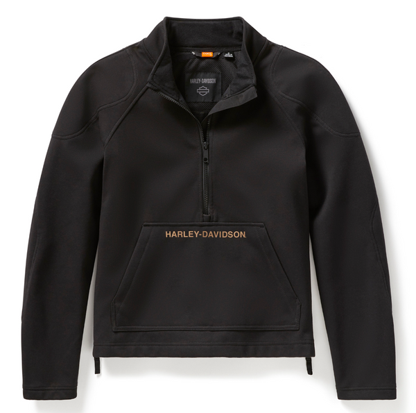 Women's H-D Deflector Half Zip Riding Fleece