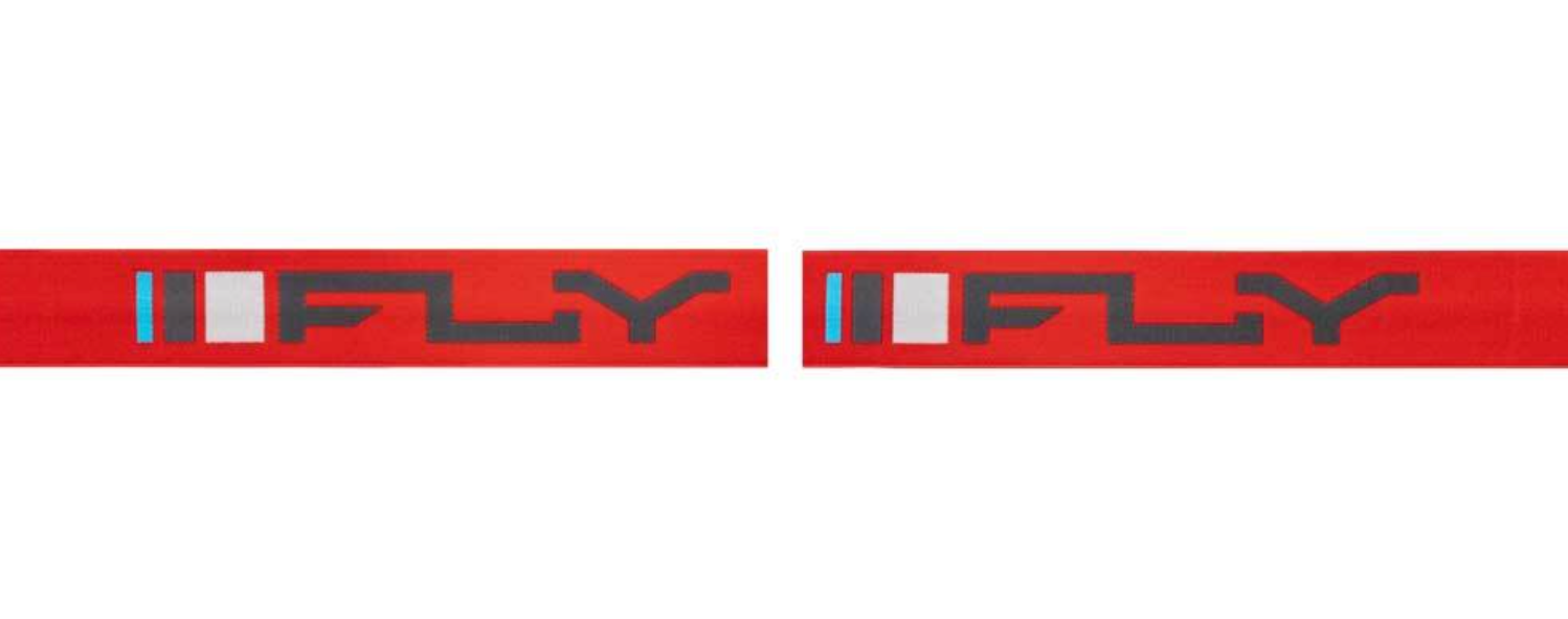 Fly Racing Zone Red / Charcoal Mirrored Goggles