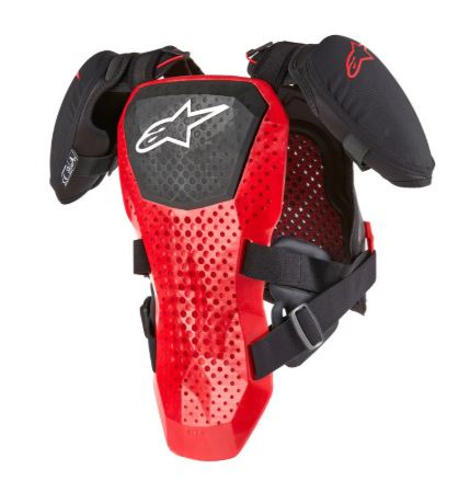 Alpinestars A-5 S Youth Chest Protector - Black / Red