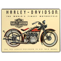 Harley-Davidson 74 Big Twin Tin Sign 2010011