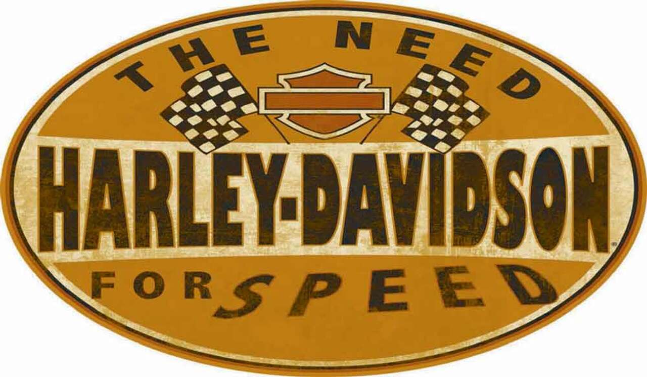 Harley-Davidson Need For Speed Tin Sign 2010661