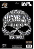 Harley-Davidson® Skull Classic 9" x 13" Decal